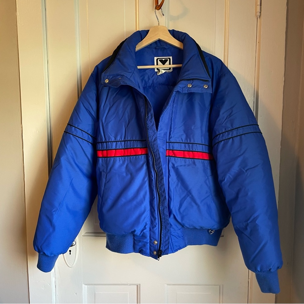 Obermeyer Vintage Retro Down Fill Men’s Ski Jacket